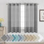 Paire de rideaux semi-transparents avec œillets Hywell-1268837093-1268837091