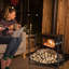 Georgianne 83cm W Metal Log Rack