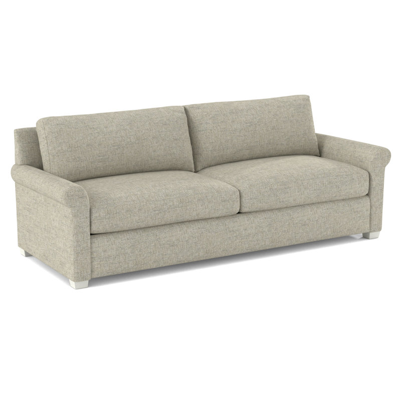 Leather Sofa, White, 61527-88