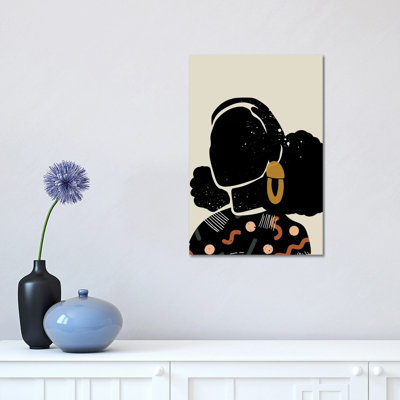Black Hair IV - impression d'art graphique