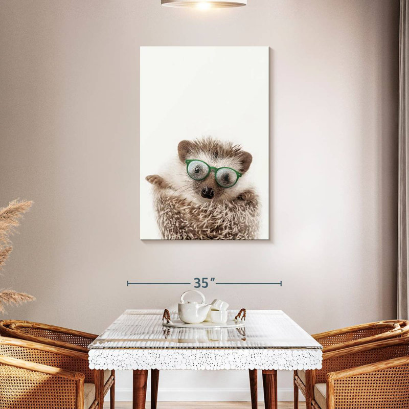Four-Eyed Hedgehog, 45" H x 30" W