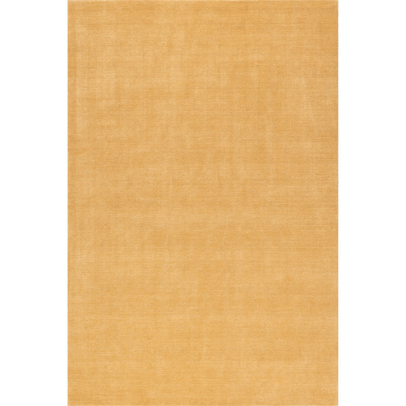 Tapis en mélange de laine moucheté Lahjar, Rectangle 7 pi 6 po x 9 pi 6 po