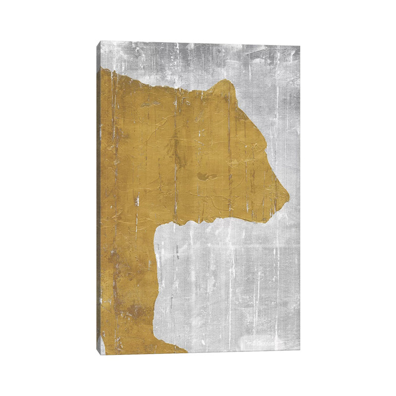 Rustic Lodge Animals Bear by Marie Elaine Cusson - Wrapped Canvas Gallery-Wrapped Canvas Giclée