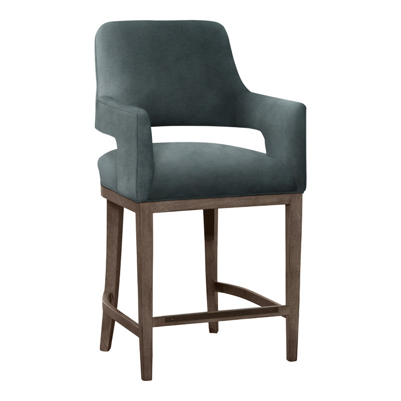 Tabouret de bar et de comptoir Josie, Mica, Ardoise 9953, Bar Stool (30.5” Seat Height)