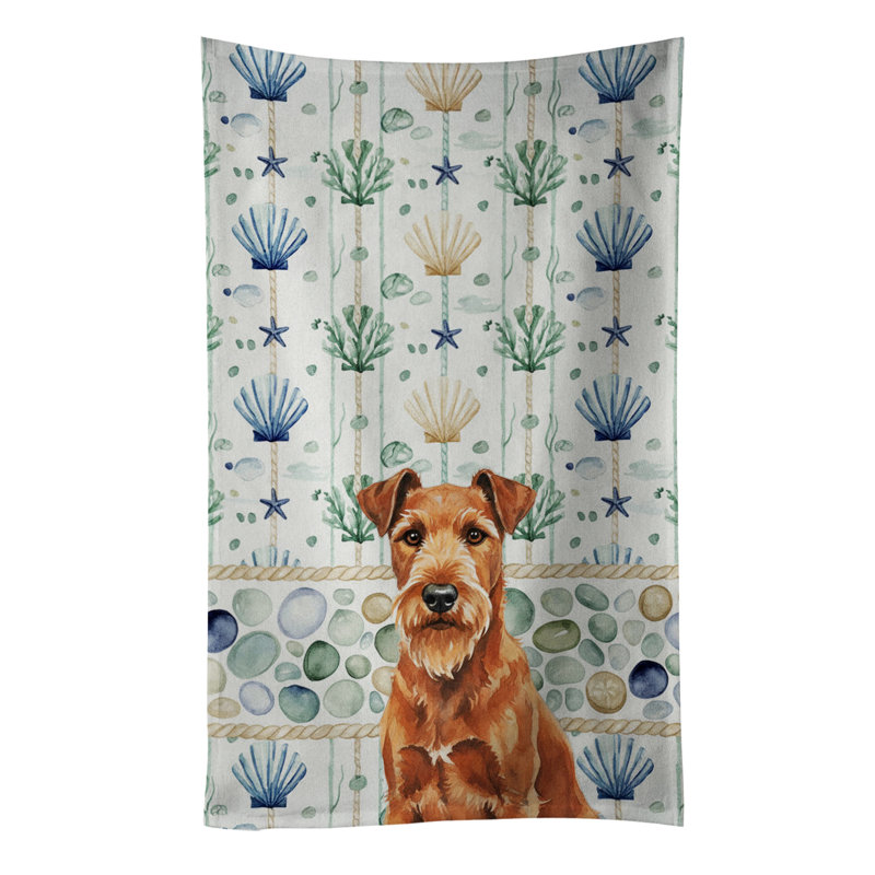Serviette de cuisine Irish Terrier, Terrier irlandais