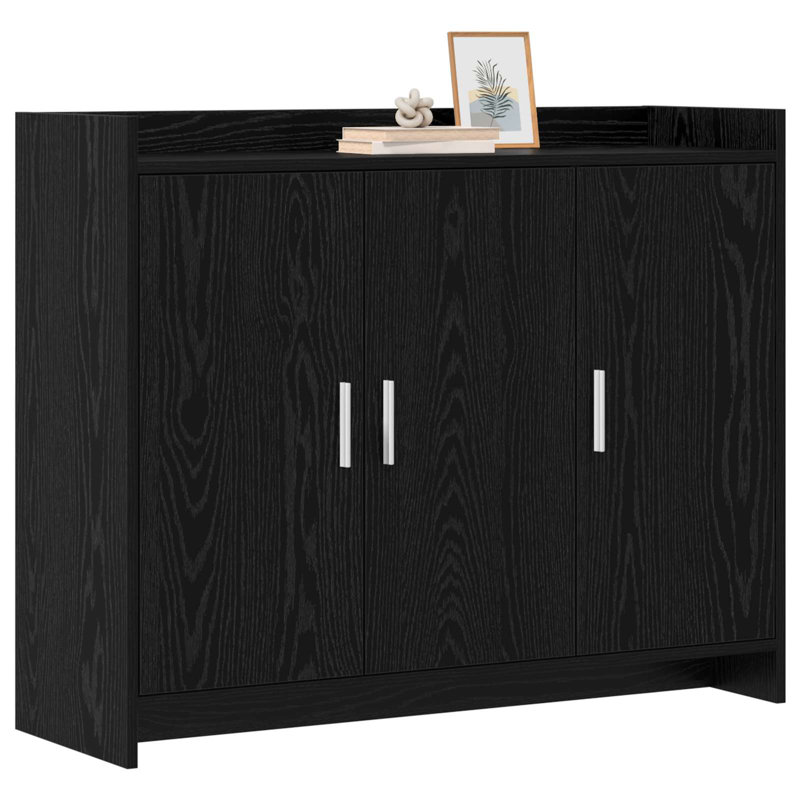 98.5cm Sideboard, Black Oak