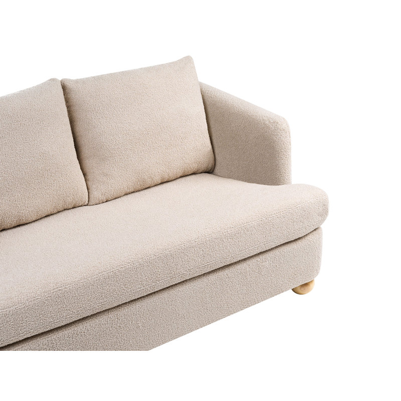 Tawania Sofa, Beige Boucle