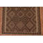 Tapis oriental brun Kilim 5 x 7