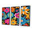 Ophelie - ensemble de décoration murale fleurs sauvages-108458056-108458060