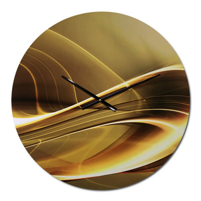 Burnette Metal Wall Clock
