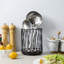 Metal Round Utensil Crock