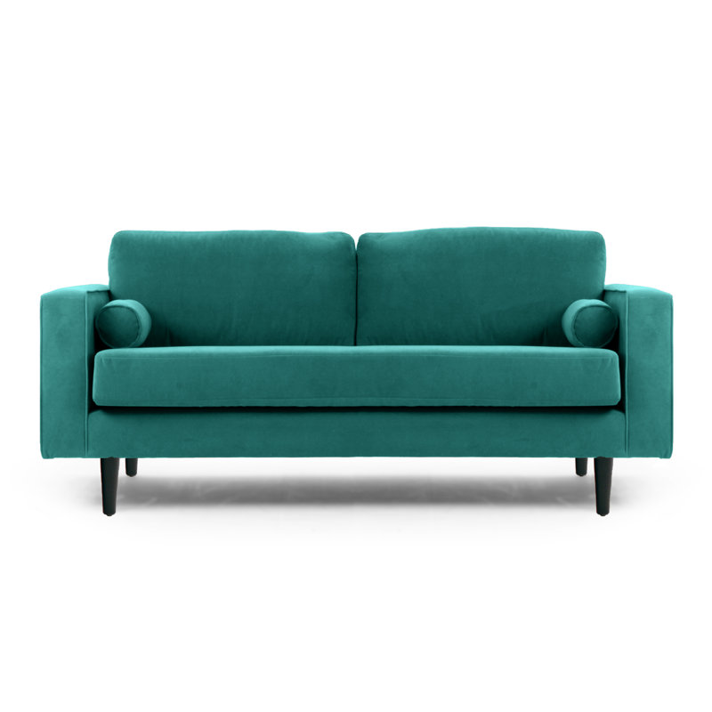 Boubacar Sofa, Black, 4, Teal