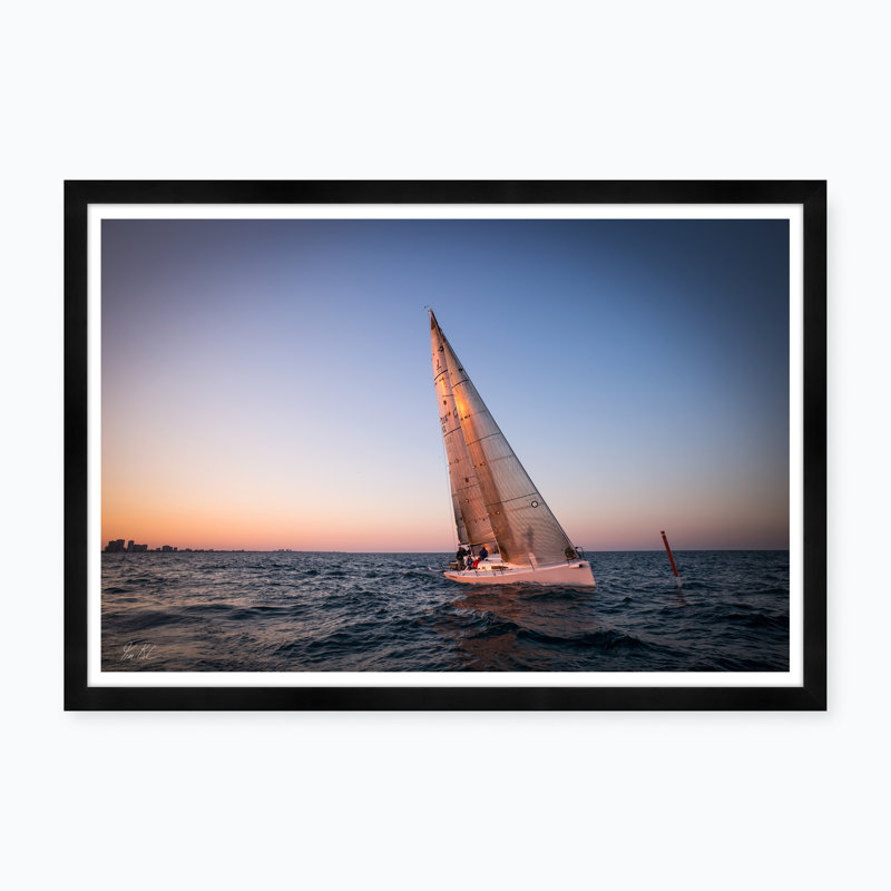 Sailing By The City Ii Print