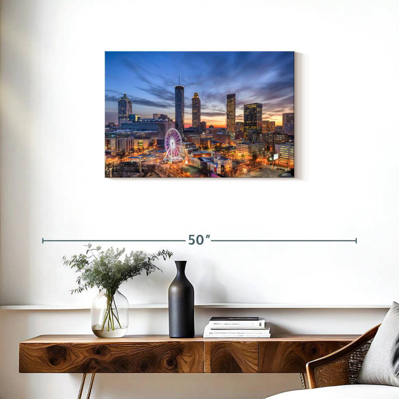 Sireci Atlanta, 20" H x 30" W