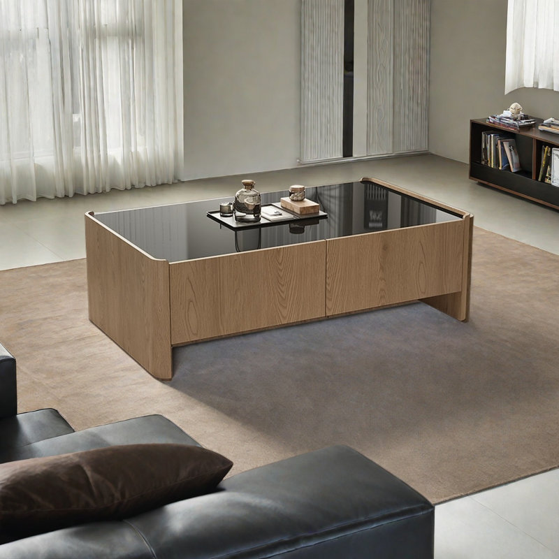 Retro-style coffee table, Original Wood 
