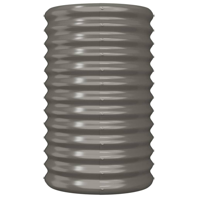 Anova Metal Pot Planter, Gray