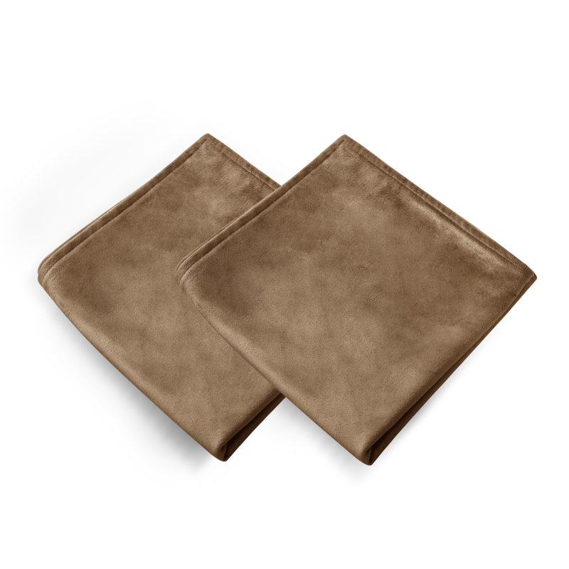 Fritch Square Cushion Cover, 60cm H x 60cm W x 1cm D, Tobacco Brown