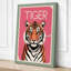 Tiger Head Icon Modern - Wrapped Canvas-881913025-881913028