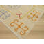 Ivory Hand-Knotted Wool Octagonal Bloom Geometric Modern Contemporary Carpet Rug-1082824267