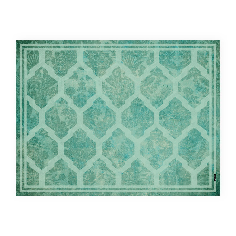 Bynoe Geometric Kitchen Mat, Rectangular 136 x 203cm