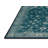 Machine Washable Overdyed Blue Area Rug-511868027