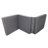 Gray Chaise Lounge Cushion - Triple Folds. Foam Lined For Outstanding Comfort Level. 27.05W X 78.93D 4.11H. Weather- . Cover Simple Cleaning Procedures. Water- Comfort. Easy Routine.-996110802