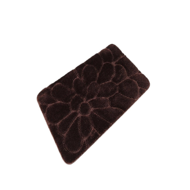 Chatteris Non-Slip Bath Rug, Brown