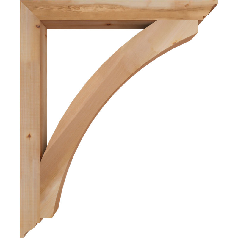 Support traditionnel Thorton, H 48 po x l 3,5 po x P 40 po, Cèdre rouge de l'Ouest (lisse)