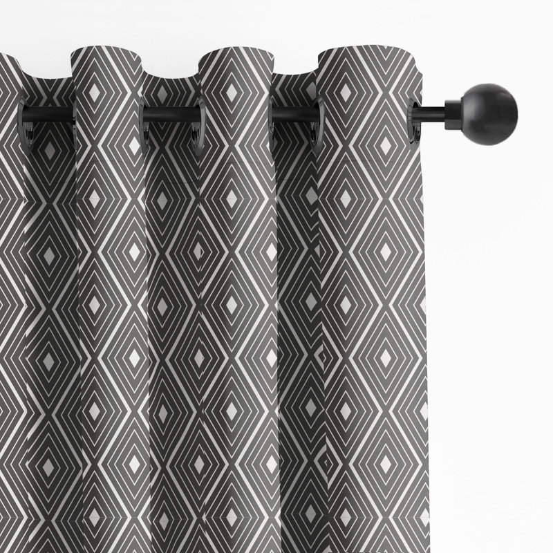 Samuel Diamonds, 50" W x 96" L, Iron