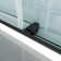 Opal Mirage MCOCOD 56-61" W x 66" H Double Sliding Smooth Anti-Collision Sliding Tub Door with 3/8"(10mm) Clear Glass