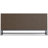 Banting 30"H Solid Wood Modern Industrial Low Bookshelf with Wide Frame and Metal Base