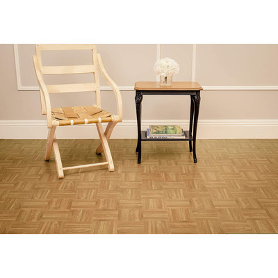 Parquet Self Adhesive 12" x 12" x 1.2mm Oak Vinyl Tile