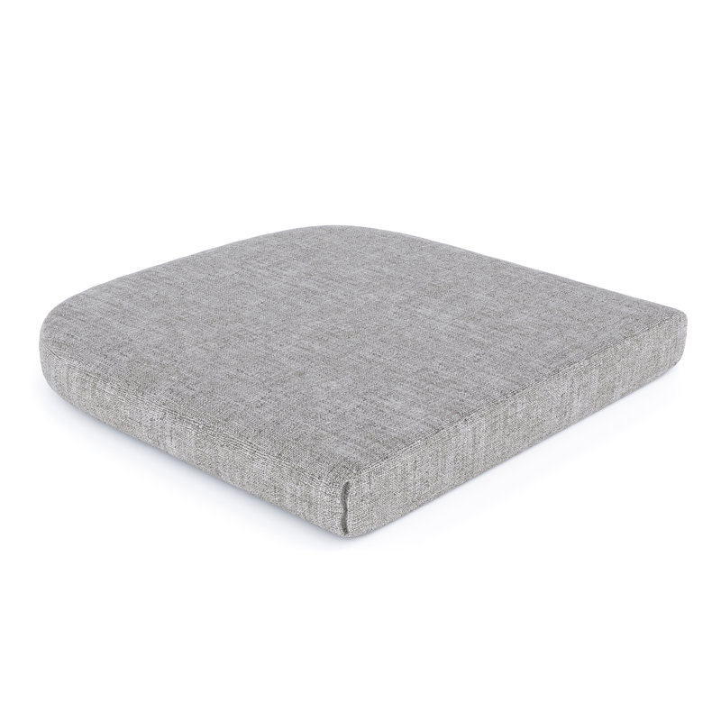 Sunbrella® Dining ChairSeat Pad Replacement Cushion – 18L x 18W x 2.5D, Canvas Granite Sunbrella® Canvas