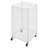 Metal Mesh Rolling Laundry Basket-1175455846