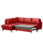 Migues Genuine Leather Corner Sofa with Sleeping Function and Storage-829276632-829276633