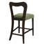 Et brun foncé de 2, bois d'hévéa massif, siège moderne, dossier incurvé pour une assise confortable, brun, structure, dossier,-537524325-537524327