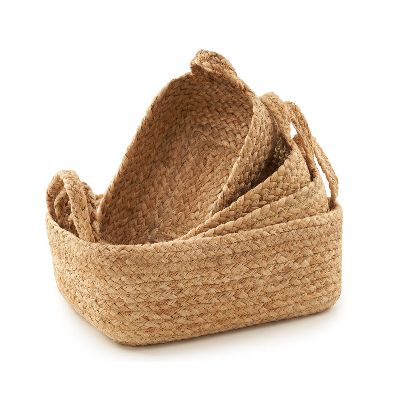 Fushiton Rattan Decorative Basket