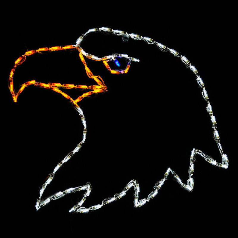 Bald Eagle Head LED Display