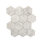 4" x 4" Marble Honeycomb Mosaic Wall & Floor Tile