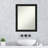 Jimmison Solid Wood Rectangle Wall Mirror