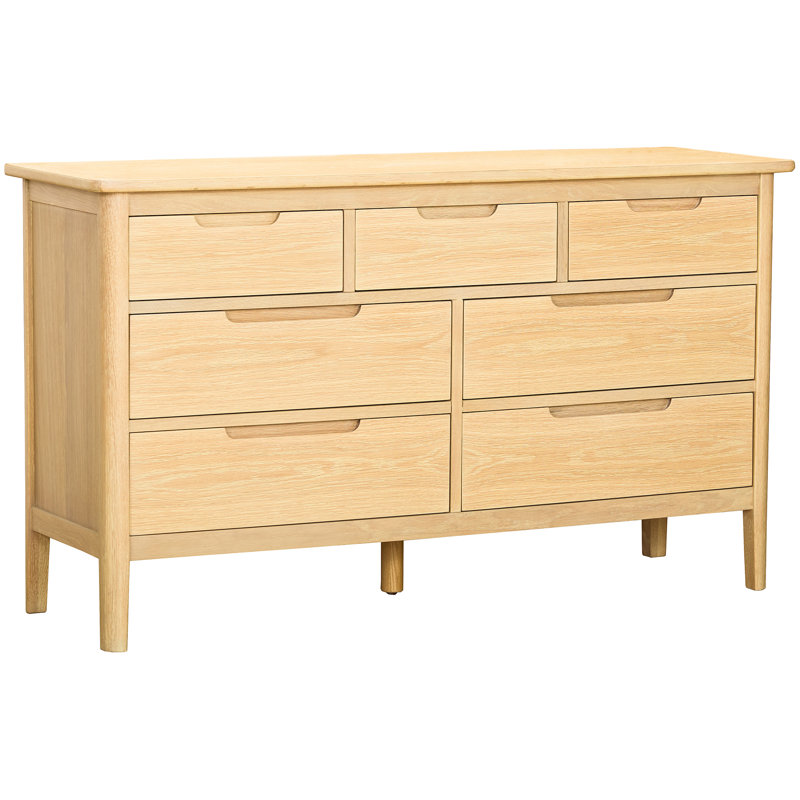 Sular 135cm W 7 - Drawer Chest of Drawers