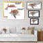 Tortue de mer - reproduction sur toile avec cadre flottant-961553649-961553654