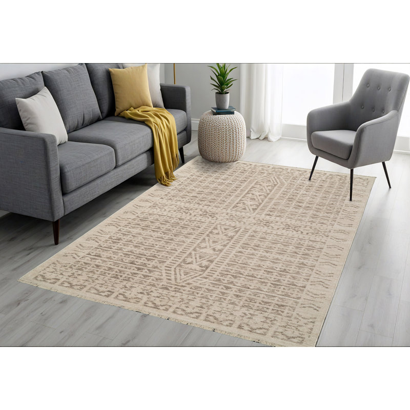 Tapis rectangulaire Calypso, Rectangle 2 pi 7 po x 4 pi 11 po