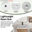 Ensemble de meuble-lavabo simple 24 po avec plateau en résine et rangement flottant 24 po