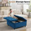 Repose-pieds carré avec rangement Delmontez-958406305