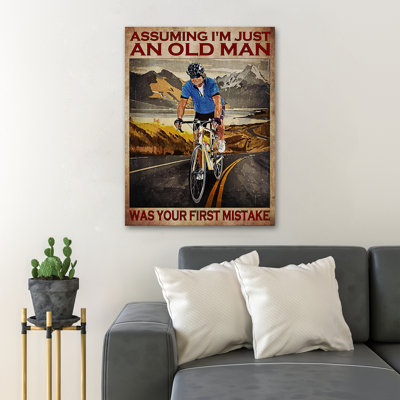 " Old Man Ride Bicycle - Assuming I'm Just An Old Man "