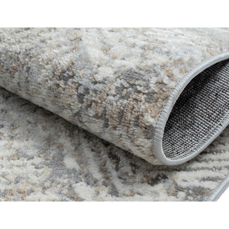 Hazel cream Rug, Rectangle 200 x 290cm