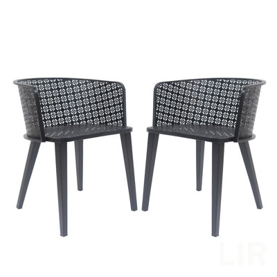 Milan Outdoor Dining Chair(Set Of 2), Chair