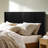 Queen Size 64.4" Wide Black Oak Wood Headboard, Modern Wall Mounted Fluted Wingback Design Thought, Elegant Real Constitution, Contemporary 3d Configured Look, And Easy To Assemble Quickly Bed's-94707370-94707371