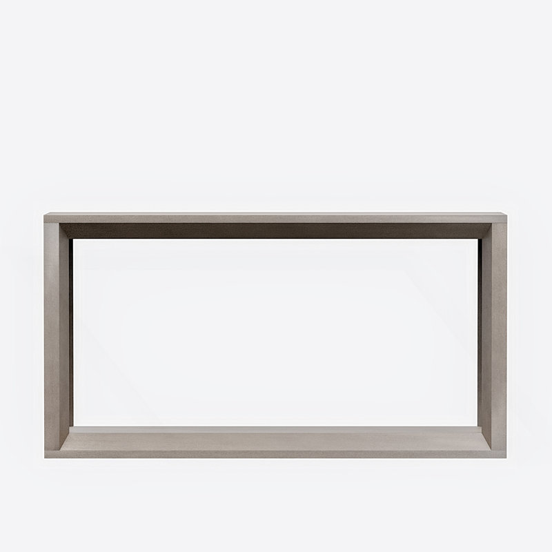 Rectangular Console Table, Sofa Table, Gray